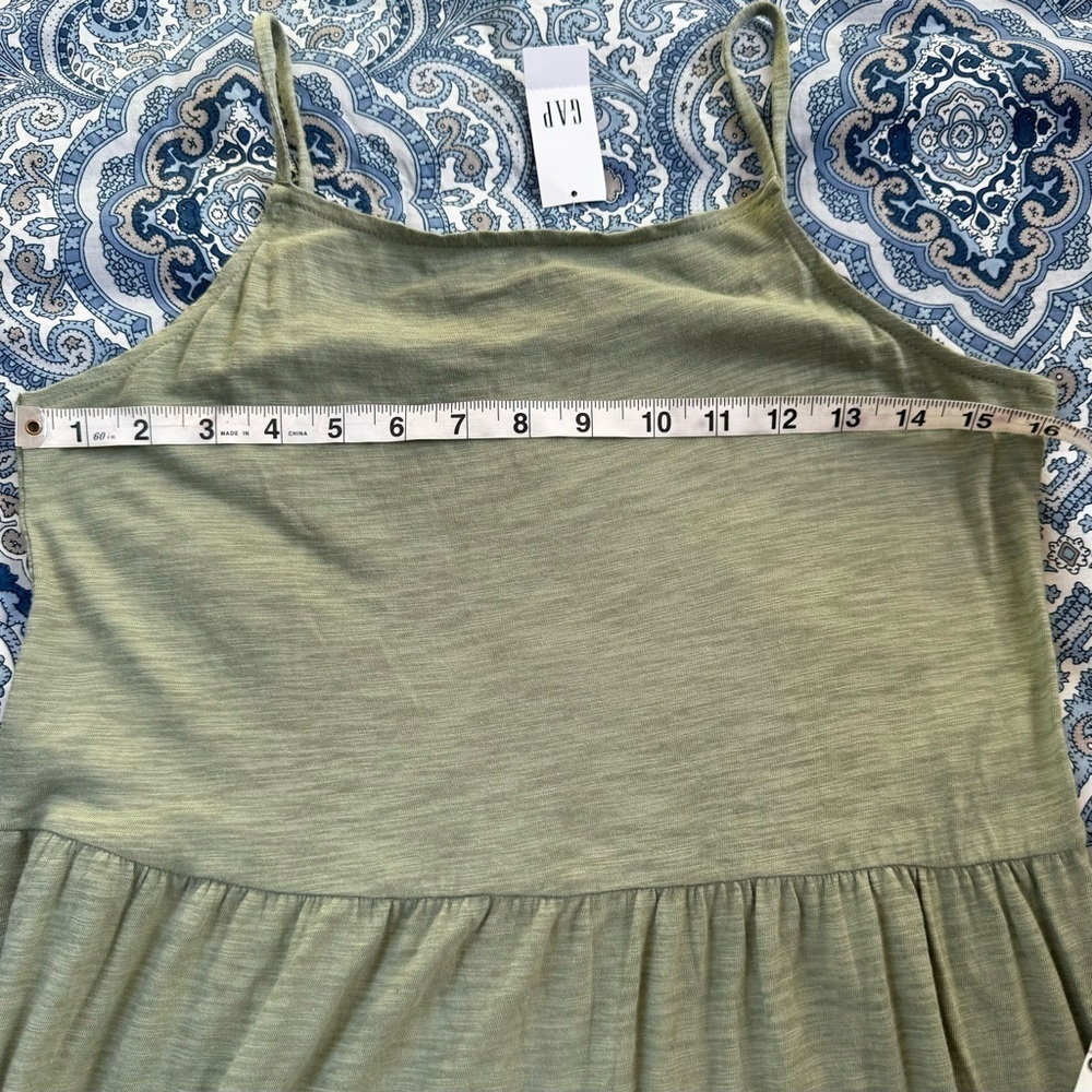 NWT GAP ForeverSoft Tiered Dress Size XS - Picture 6 of 7